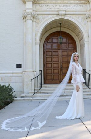 Amber Soft Silk wedding dress
