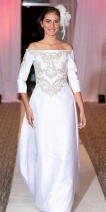 Custom design and made to order wedding dresses by Sira D Pion bridal designer Atelier Orlando Florida